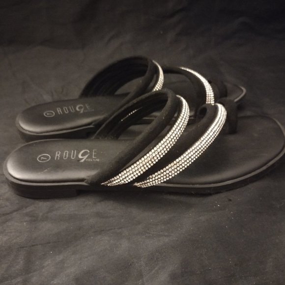 Women’s Bling Sandals Rouge Helium Shoes Size 7 NWOT - Picture 3 of 5